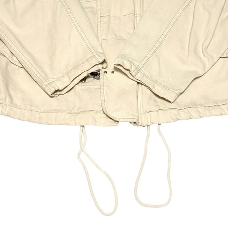 【USED】90's ENERGIE FIREMAN DESIGN COTTON JACKET IVORY