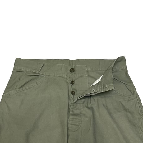 【USED】00's NIKE ACG Duck Canvas Work Pants Sage Green
