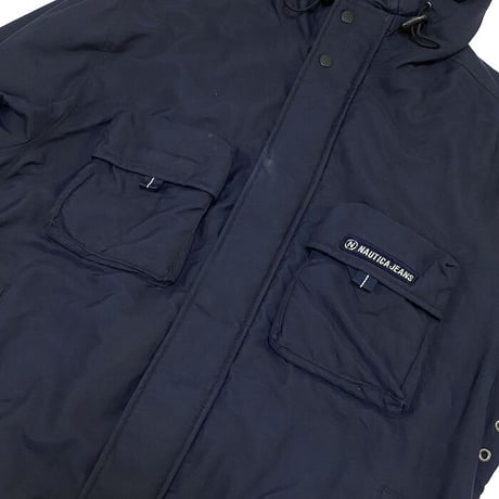 【USED】00'S NAUTICA 3D POCKET HOODED JACKET