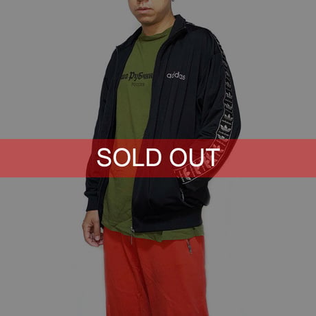 【USED】80'S-90'S ADIDAS TREFOIL LINE TRACK JACKET
