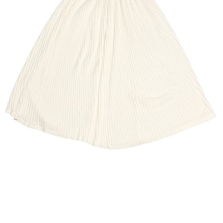【USED】90's-00’s UNDERCOVER JUN TAKAHASHI Bias-Shift Pleated Skirt Off White