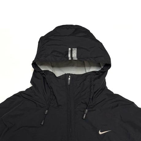 【USED】00's EURO NIKE ATHLETIC 71 Half-Zip Nylon Anorak Jacket