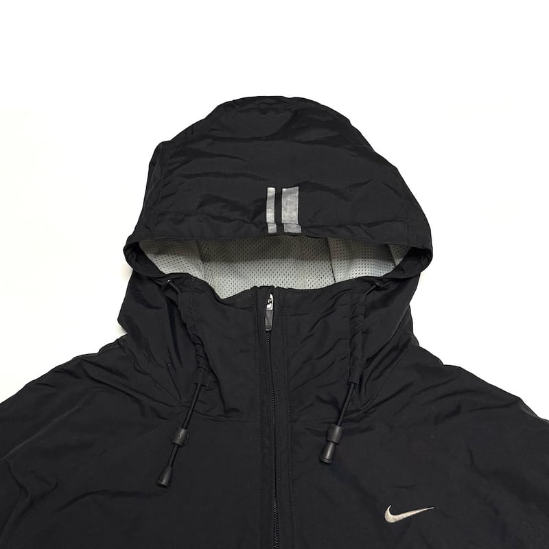 USED】00's EURO NIKE ATHLETIC 71 Half-Zip Nylon