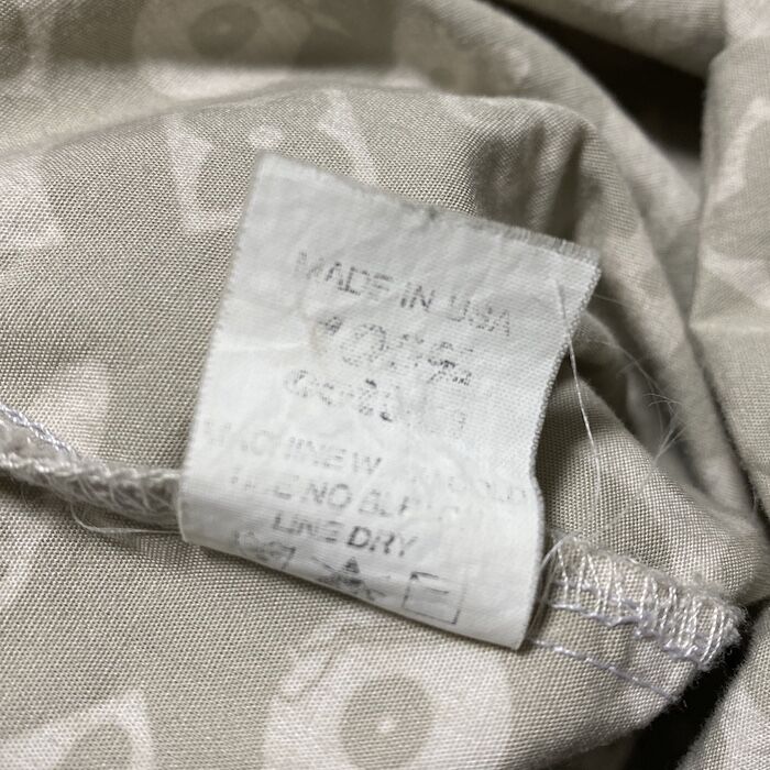 USED】80'S-90'S OLD STUSSY MONOGRAM SHIRT | KON