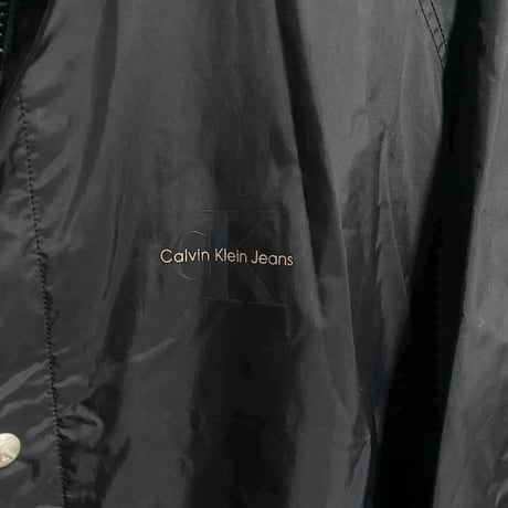【USED】90'S CK CALVIN KLEIN JEANS RAIN COACH JACKET