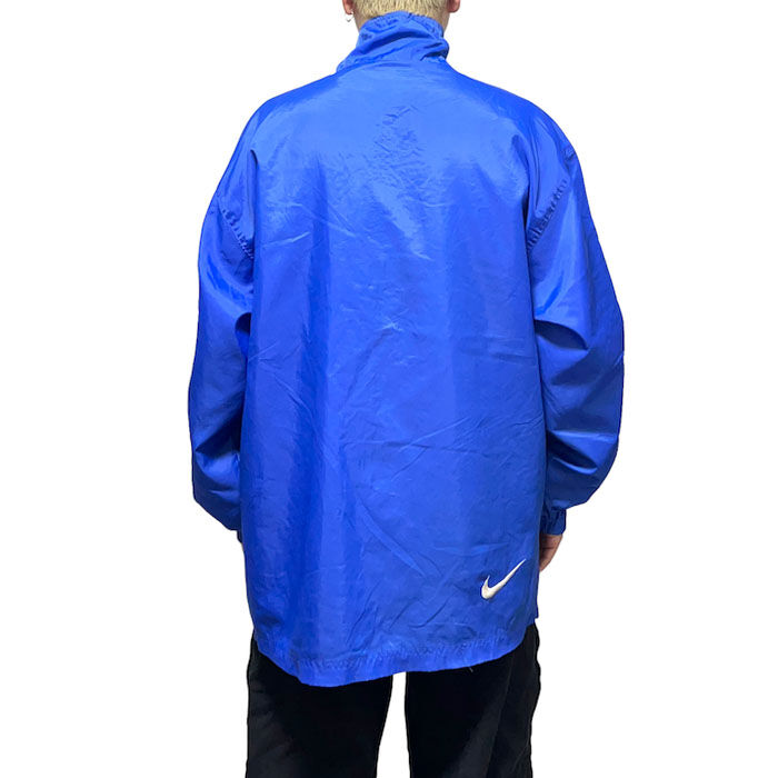 USED】90'S NIKE HALF ZIP PULLOVER NYLON JACKET USED】90'S NIKE HALF ZIP PULLOVER NYLON JACKET