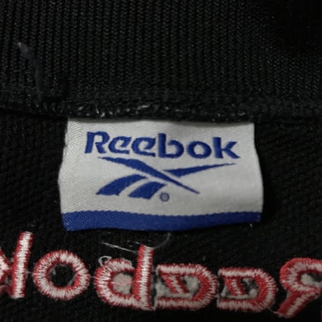 【USED】90'S REEBOK  TRACK JACKET BLACK×RED