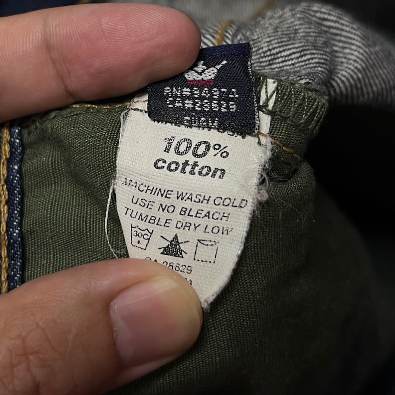 USED】90's-00's STUSSY Stussy-dm DENIM PANTS |