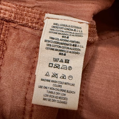 【USED】00's Free People GARMENT DYED SUMMER SHORTS