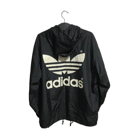 【USED】90'S ADIDAS HOODED COACH JACKET