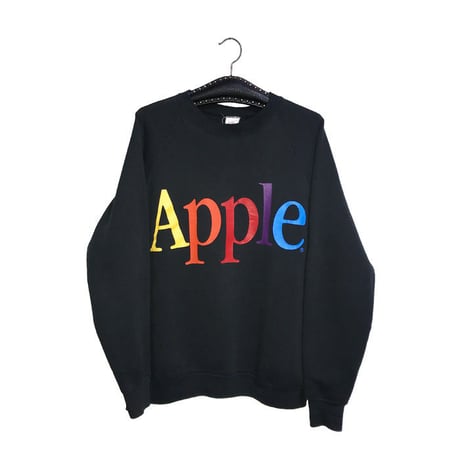 【USED】80'S-90'S APPLE LOGO SWEATSHIRT "FRUIT OF THE LOOM"