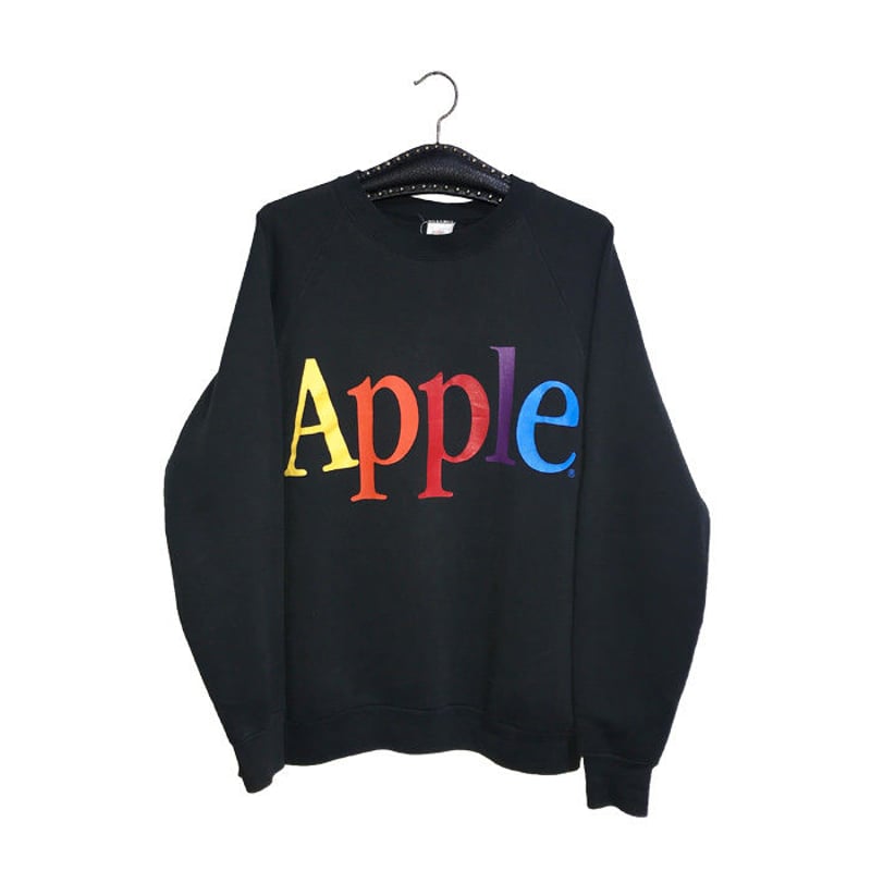 USED】80'S-90'S APPLE LOGO SWEATSHIRT 