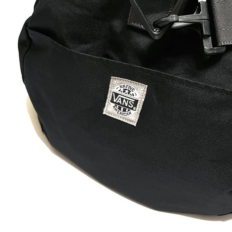 【USED】90's VANS DUFFLE BAG BLACK