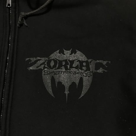 【USED】90'S  ZORLAC ZIP-UP HOODIE