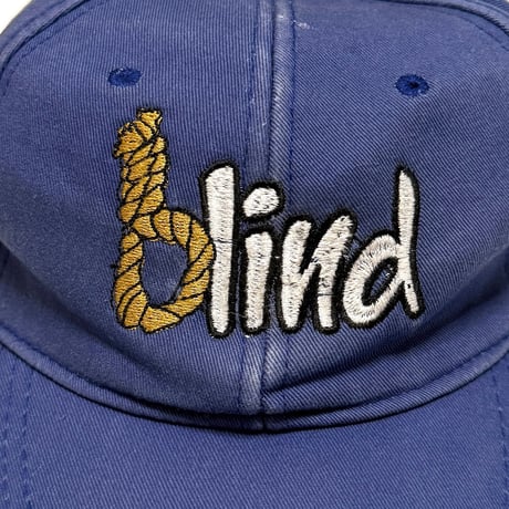 【USED】90's blind skateboards CAP SLATE BLUE