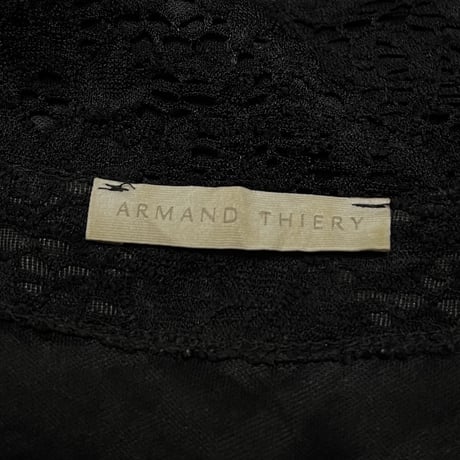 【USED】90's-00's ARMAND THIERY BLACK LACE DRESS