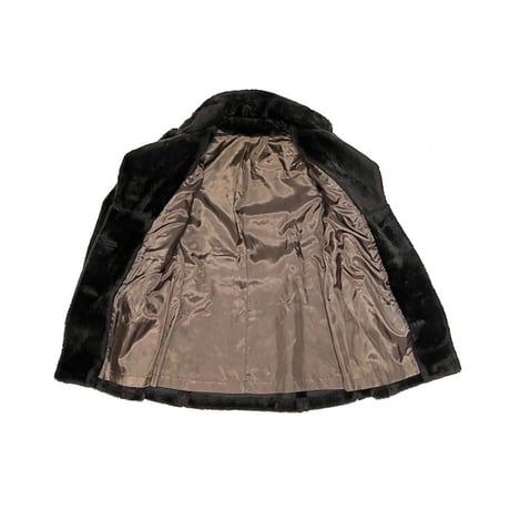 【USED】80'S FAUX FUR JACKET COAT