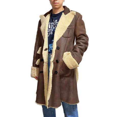 【USED】90'S  VIVIENNE WESTWOOD MAN MOUTON COAT