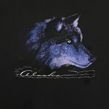 【USED】00'S WOLF T-SHIRT