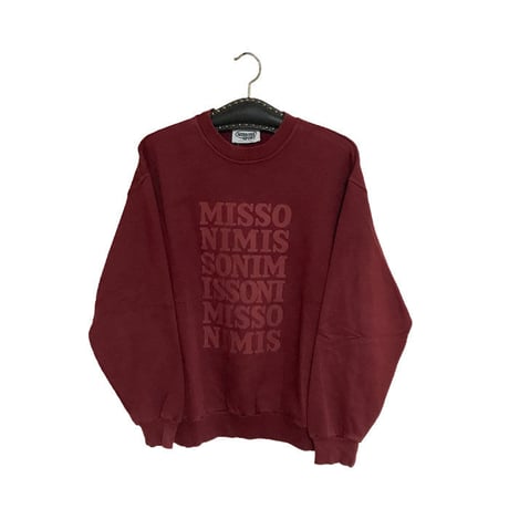 【USED】90'S MISSONI SPORT ITALY SWEAT SHIRT