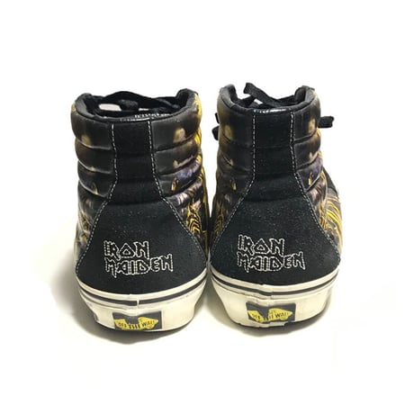 【USED】00'S VANS × IRON MAIDEN "KILLERS" SK8 HI-TOP