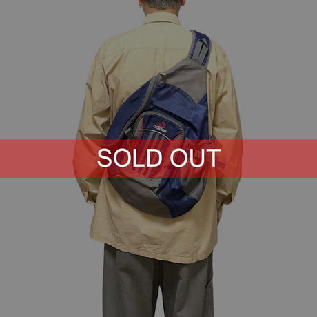 【USED】00'S ADIDAS PERFORMANCE LOGO BODY BAG