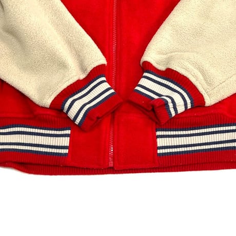 【USED】90'S-00'S VANS FLEECE VARSITY JACKET