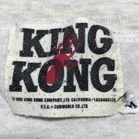 【USED】90'S KING KONG L/S T-SHIRT