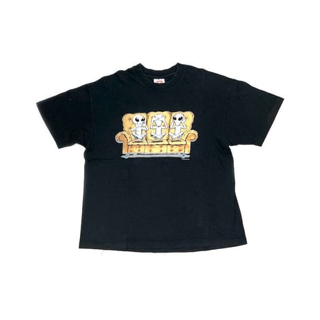 【USED】90'S THREE ALIENS T-SHIRT