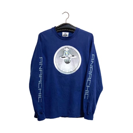 【USED】90'S ANARCHIC ADJUSTMENT TECHNO CHARACTER L/S T-SHIRT