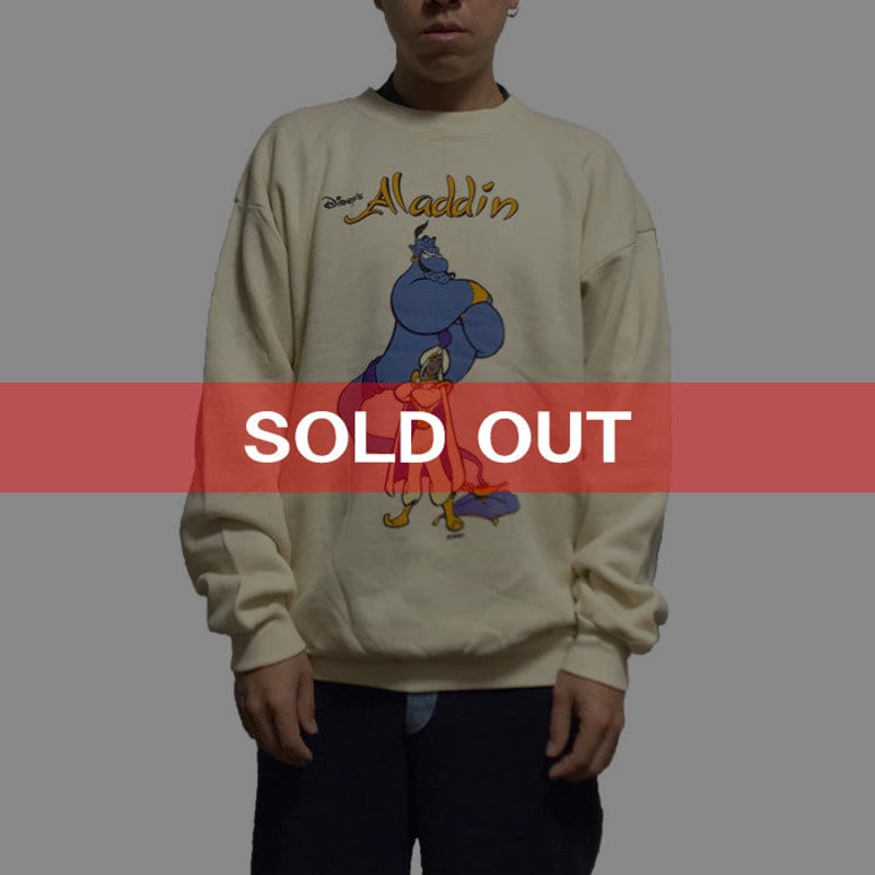 DEADSTOCK】90'S DISNEY ALADDIN SWEATSHIRT | KON