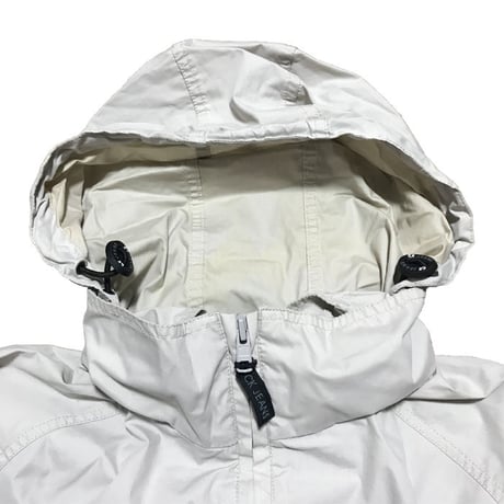 【USED】90'S CK CALVIN KLEIN JEANS  REFLECTIVE LINE PULLOVER OFF WHITE