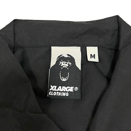 【DEAD STOCK】90'S-00'S XLARGE POCKET PULLOVER SHIRT BLACK