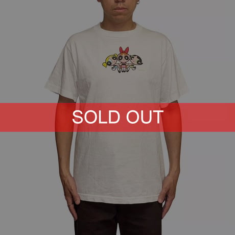 【USED】90's The Powerpuff Girls T-Shirt Changes Body