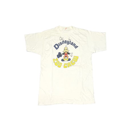 【USED】80'S Disneyland ZOO CREW T-SHIRT
