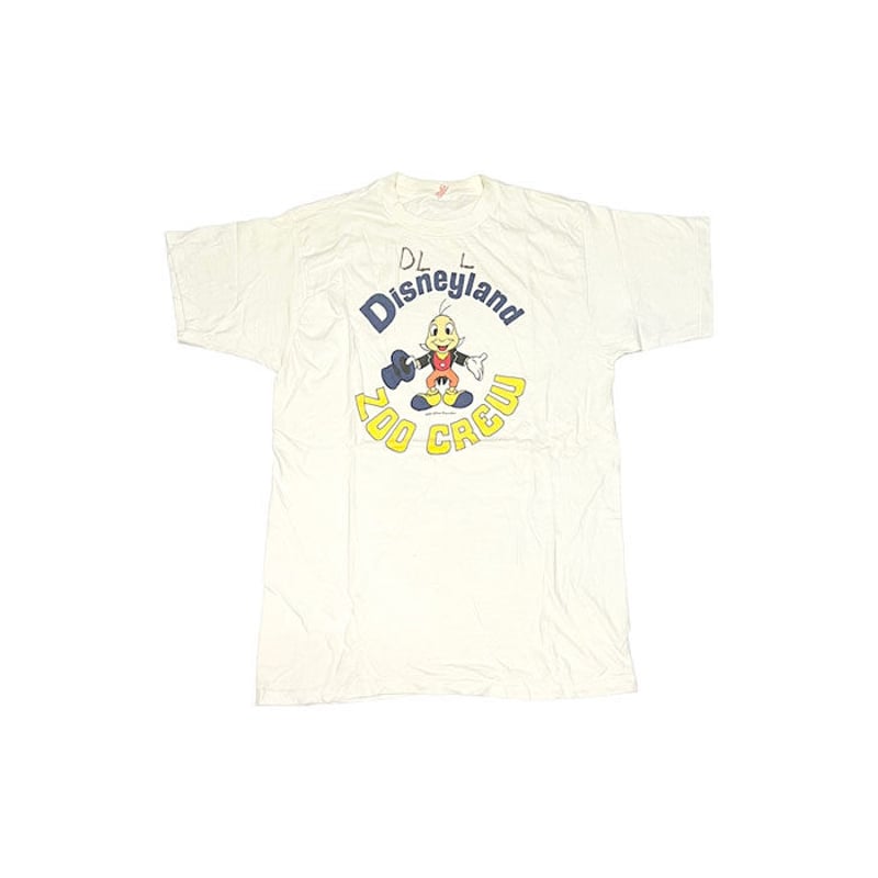 USED】80'S Disneyland ZOO CREW T-SHIRT | KONBINI USED】80'S Disneyland ZOO CREW T-SHIRT | KONBINI