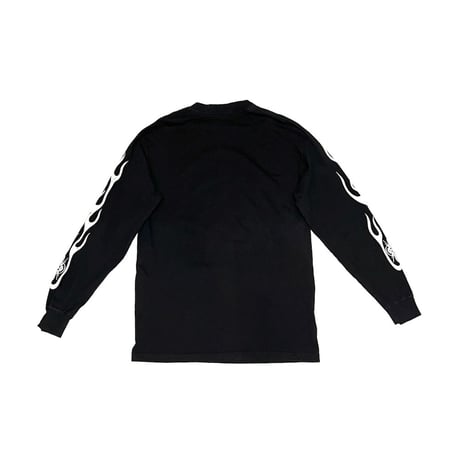 【USED】90's-00's BLACK FLYS L/S T-SHIRT BLACK
