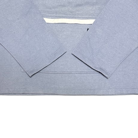 【USED】90's-00's EURO NIKE Utility Pocket Sweatshirt Ice Blue