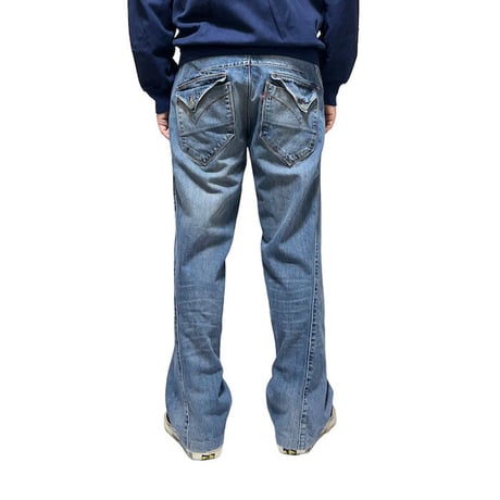 【USED】90'S-00'S EURO LEVI'S ENGINEERED DRAPING DENIM PANTS