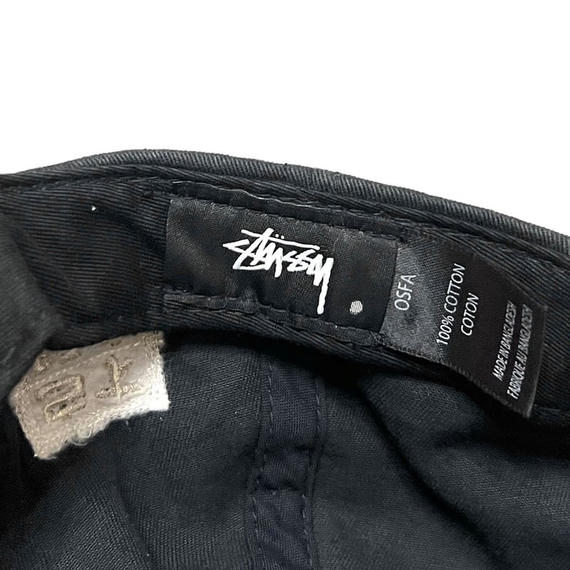 USED】2010's STUSSY DRAGON LOGO EMBROIDERY CAP
