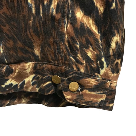 【USED】90'S JUNIOR GAULTIER ANIMAL PATTERN JACKET