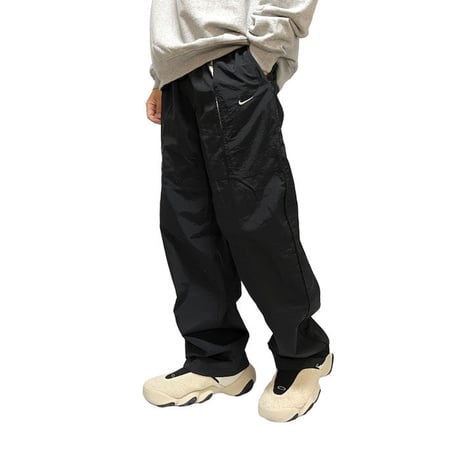 【USED】00'S NIKE GIMMICK NYLON PANTS BLACK