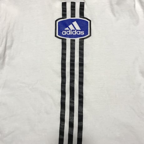 【USED】90'S  ADIDAS 3-STRIPES LOGO T-SHIRT