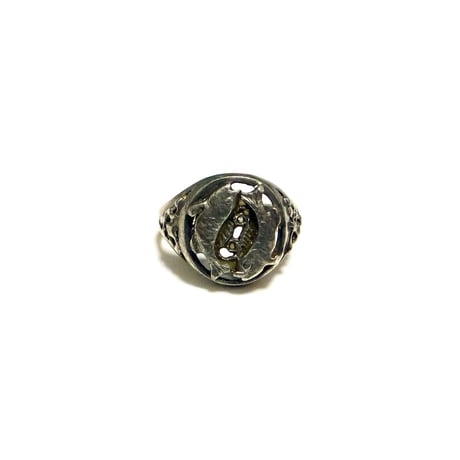 【USED】Vintage Fish Motif Silver Ring