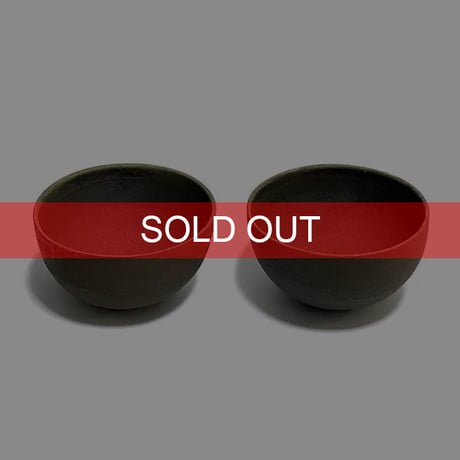 【USED】UNKNOWN VINTAGE RUST GLAZE BOWL