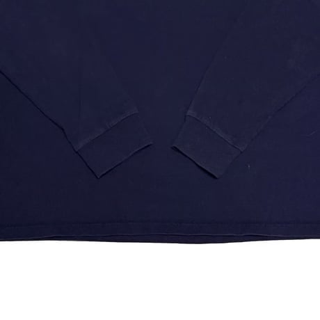 【USED】00's NIKE Tech Graphic Long Sleeve T-shirt Navy