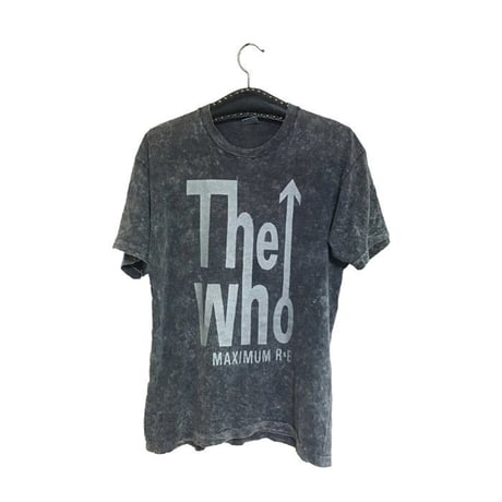 【USED】90'S THE WHO CHEMICAL WASH T-SHIRT