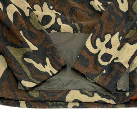 【USED】90'S MAHARISHI CAMO HALF ZIP FLEECE PULLOVER