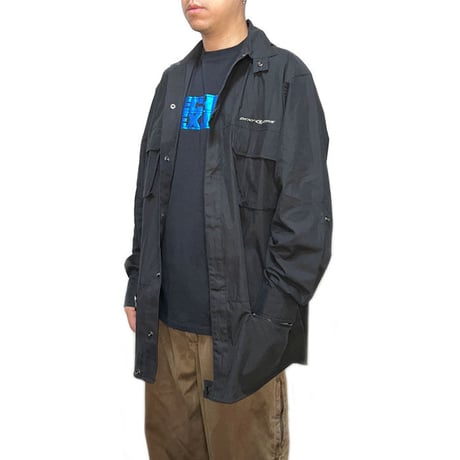 【DEAD STOCK】00'S DKNY ACTIVE TECH SHIRT JACKET