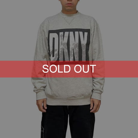 【USED】90'S DKNY JEANS STATUE OF LIBERTY LOGO SWEATSHIRT